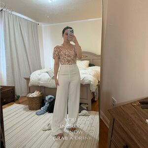 Lucky Brand White Crop Top